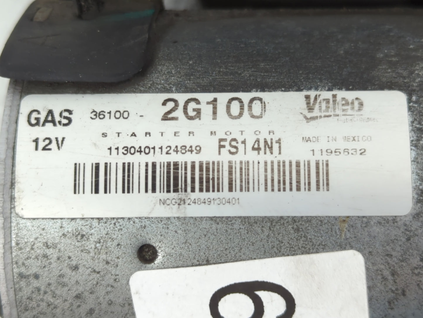 2008-2014 Hyundai Sonata Car Starter Motor Solenoid OEM P/N:36100-2G100 Fits Fits 2008 2009 2010 2011 2012 2013 2014 OEM Use