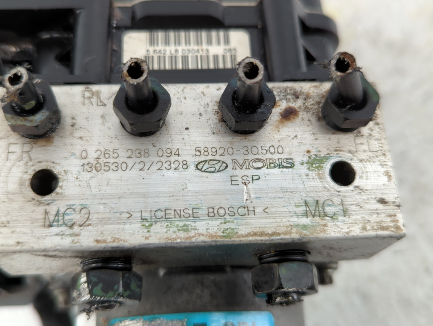 2011-2013 Hyundai Sonata ABS Pump Control Module Replacement P/N:58920-3Q500 0 265 238 094 Fits Fits 2011 2012 2013 OEM Used