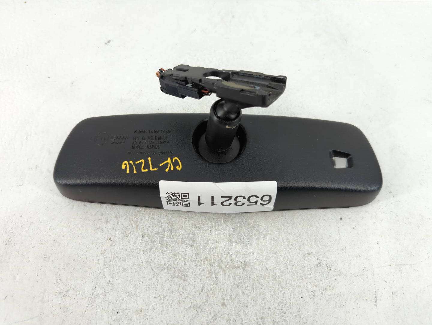 2011-2019 Hyundai Sonata Interior Rear View Mirror Replacement OEM P/N:E11026666 Fits OEM Used Auto Parts - Oemusedautoparts