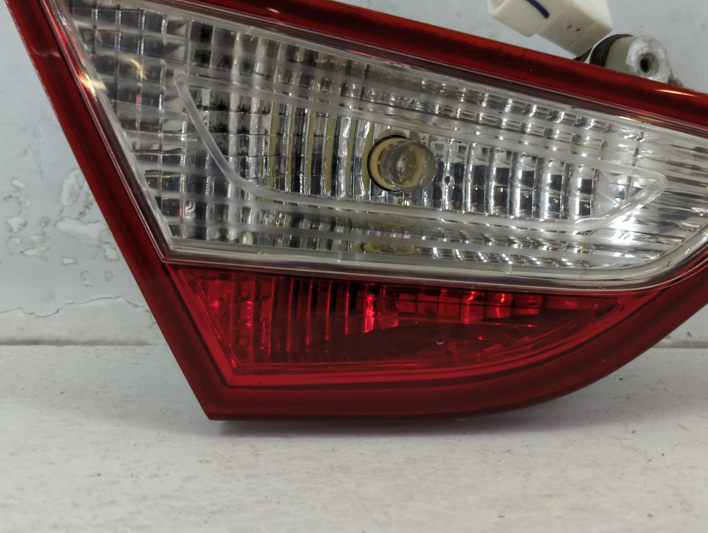 2011-2014 Hyundai Sonata Tail Light Assembly Driver Left OEM P/N:92403-3G Fits Fits 2011 2012 2013 2014 OEM Used Auto Parts 