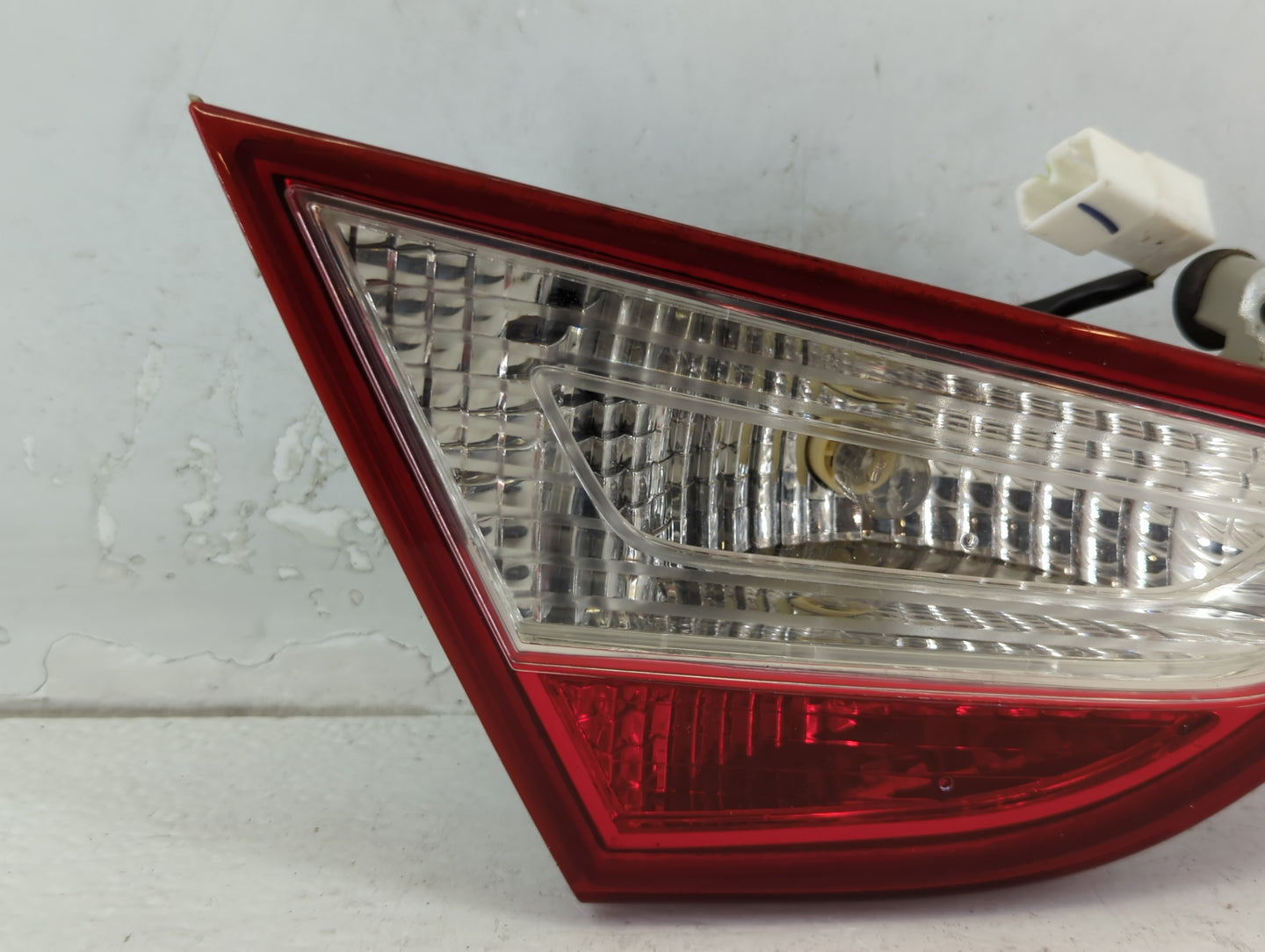 2011-2014 Hyundai Sonata Tail Light Assembly Driver Left OEM P/N:92403-3G Fits Fits 2011 2012 2013 2014 OEM Used Auto Parts 