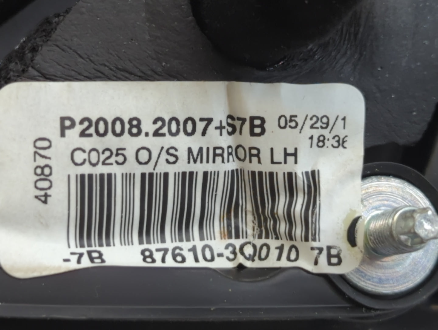 2011-2014 Hyundai Sonata Driver Side View Mirror - Left Door Mirror OEM Used - Oemusedautoparts1.com
