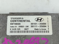 2011-2014 Hyundai Sonata PCM Engine Control Computer ECU ECM PCU OEM P/N:39111-2G693 39101-2G693 Fits Fits 2011 2012 2013 20