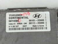 2011-2014 Hyundai Sonata PCM Engine Control Computer ECU ECM PCU OEM P/N:39111-2G663 39101-2G663 Fits Fits 2011 2012 2013 20