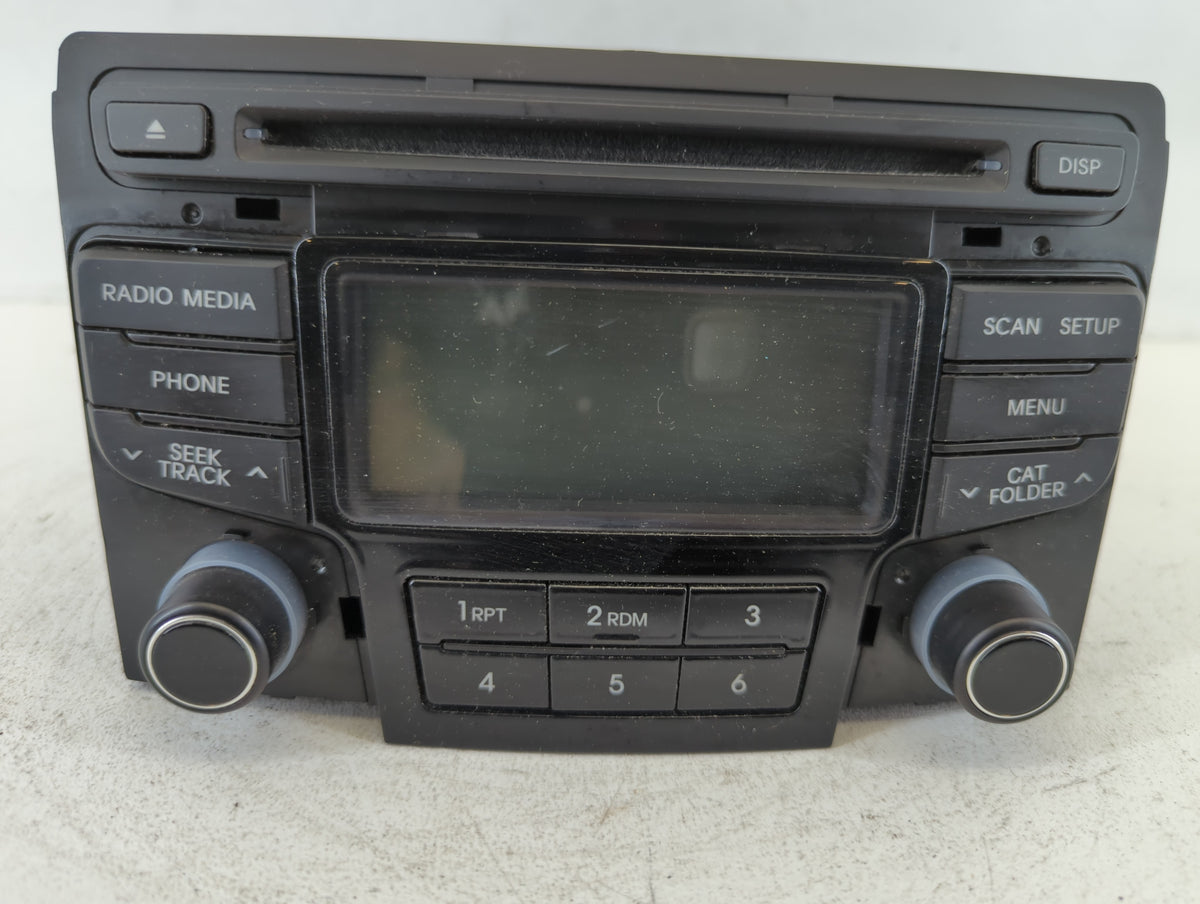2012-2014 Hyundai Sonata Am Fm Cd Player Radio Receiver 663863 - Oemusedautoparts1.com