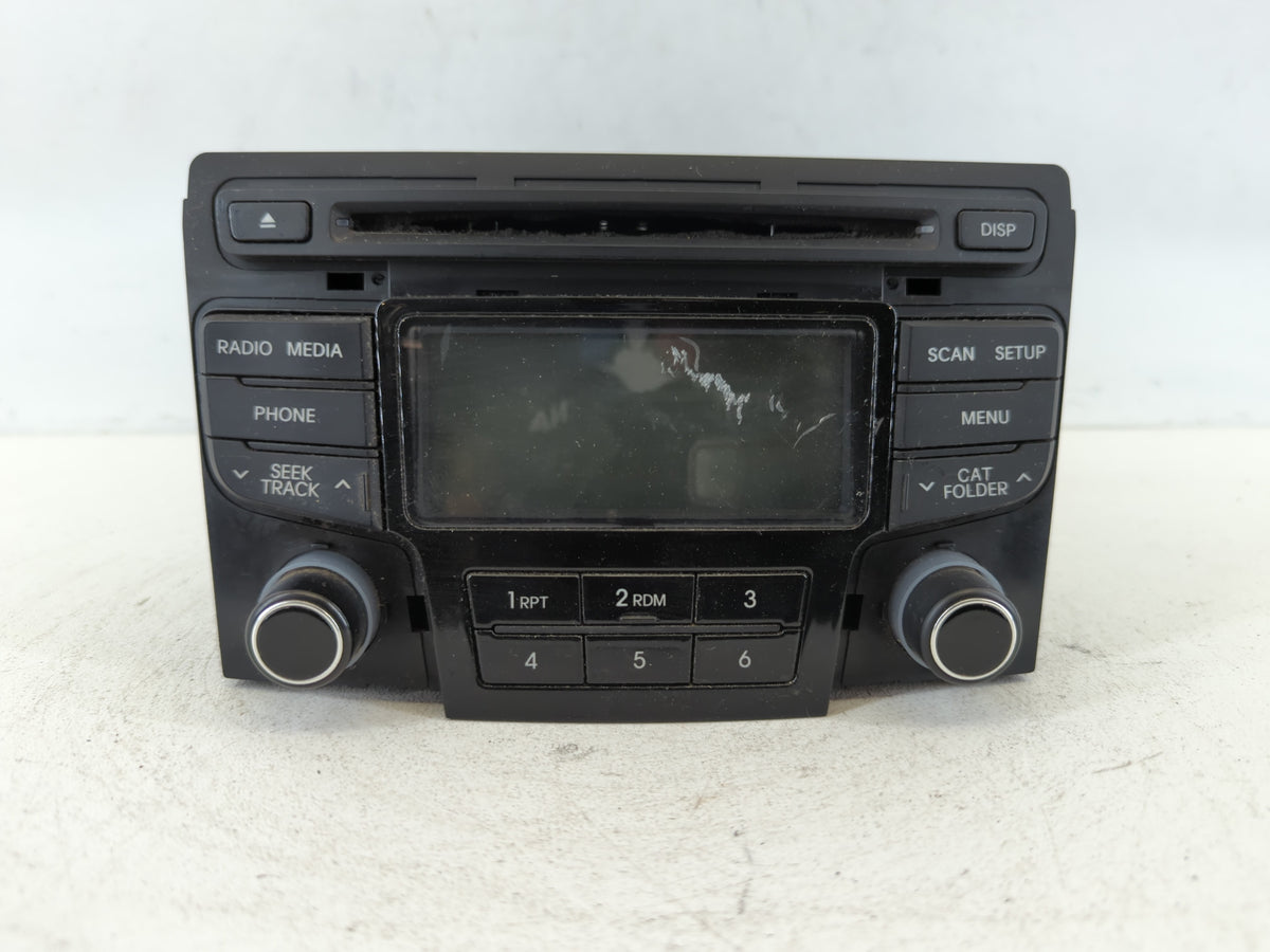 2012-2014 Hyundai Sonata Am Fm Cd Player Radio Receiver 663868 - Oemusedautoparts1.com