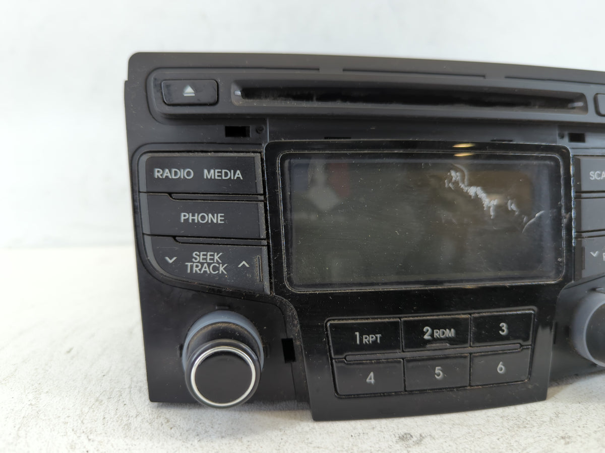 2012-2014 Hyundai Sonata Am Fm Cd Player Radio Receiver 663868 - Oemusedautoparts1.com