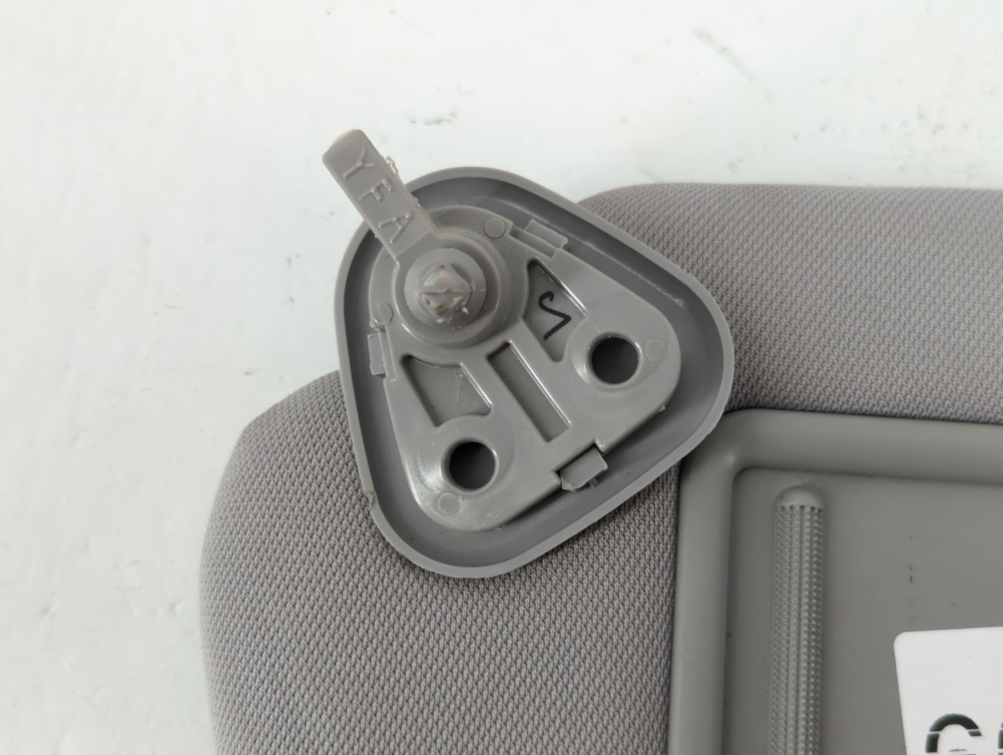 2011-2014 Hyundai Sonata Sun Visor Shade Replacement Driver Left Mirror Fits Fits 2011 2012 2013 2014 OEM Used Auto Parts - 