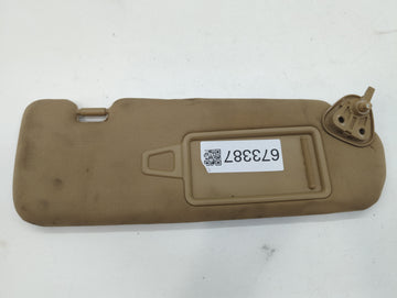 2011-2015 Hyundai Sonata Sun Visor Shade Replacement Passenger Right Mirror Fits Fits 2011 2012 2013 2014 2015 OEM Used Auto Parts