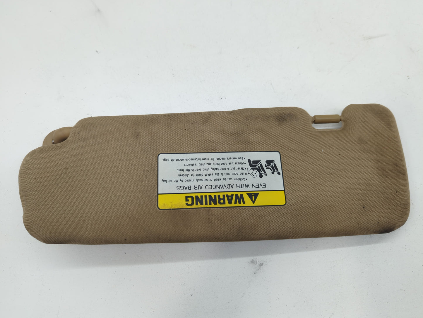 2011-2015 Hyundai Sonata Sun Visor Shade Replacement Passenger Right Mirror Fits Fits 2011 2012 2013 2014 2015 OEM Used Auto