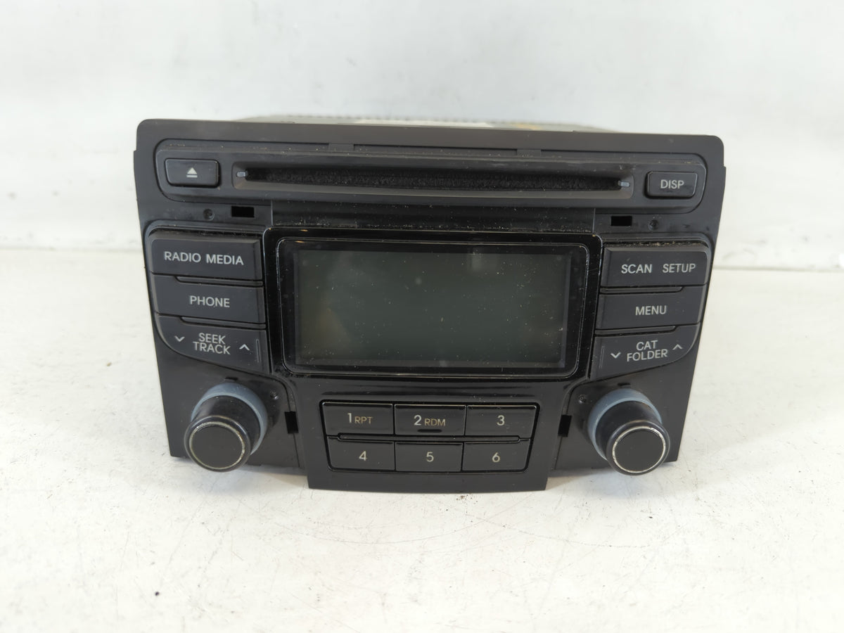 2012-2014 Hyundai Sonata Am Fm Cd Player Radio Receiver 674275 - Oemusedautoparts1.com