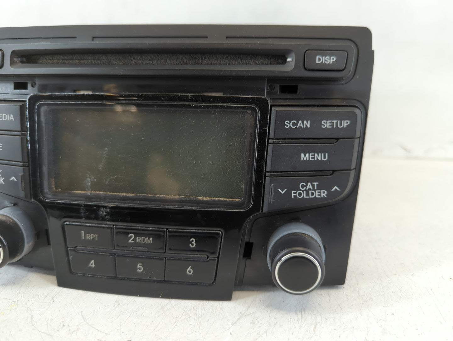 2013-2014 Hyundai Sonata Radio AM FM Cd Player Receiver Replacement P/N:96180-3Q700 Fits Fits 2013 2014 OEM Used Auto Parts 
