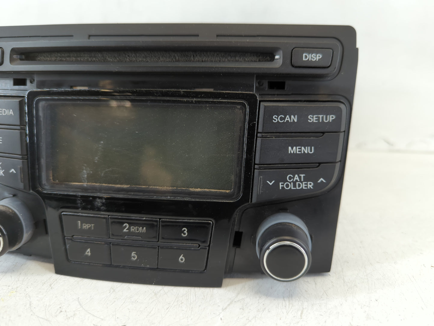 2013-2014 Hyundai Sonata Radio AM FM Cd Player Receiver Replacement P/N:96180-3Q700 Fits Fits 2013 2014 OEM Used Auto Parts 