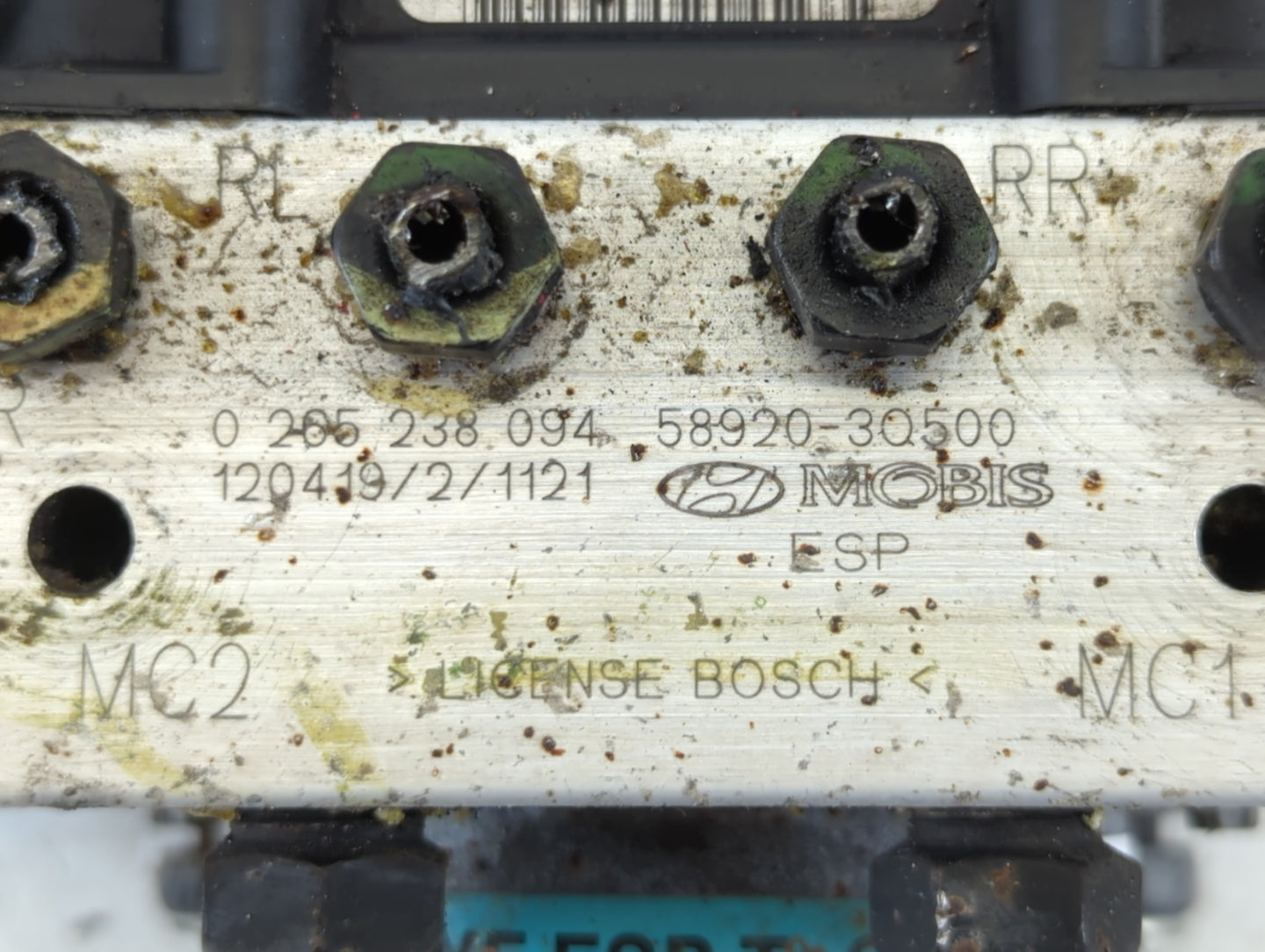 2011-2013 Hyundai Sonata ABS Pump Control Module Replacement P/N:58920-30500 0 205 238 094 Fits Fits 2011 2012 2013 OEM Used