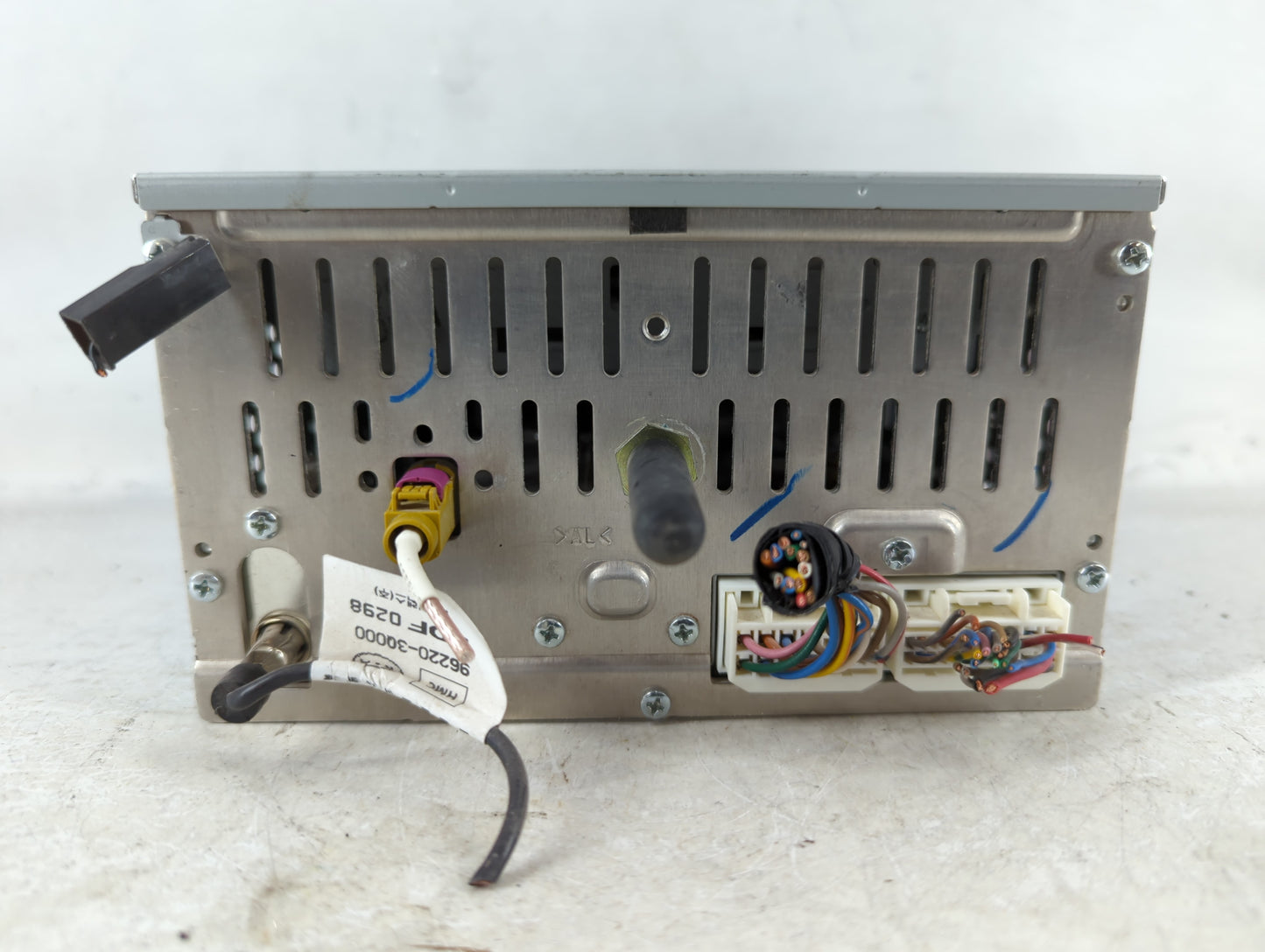 2012-2014 Hyundai Sonata Radio AM FM Cd Player Receiver Replacement P/N:96180-3Q700 Fits Fits 2012 2013 2014 OEM Used Auto P