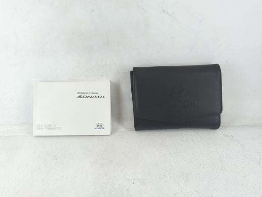 2013 Hyundai Sonata Owners Manual Book Guide P/N:A3S0-EU2NE OEM Used Auto Parts - Oemusedautoparts1.com