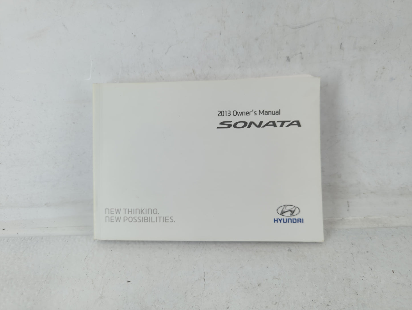 2013 Hyundai Sonata Owners Manual Book Guide P/N:A3S0-EU2NE OEM Used Auto Parts - Oemusedautoparts1.com