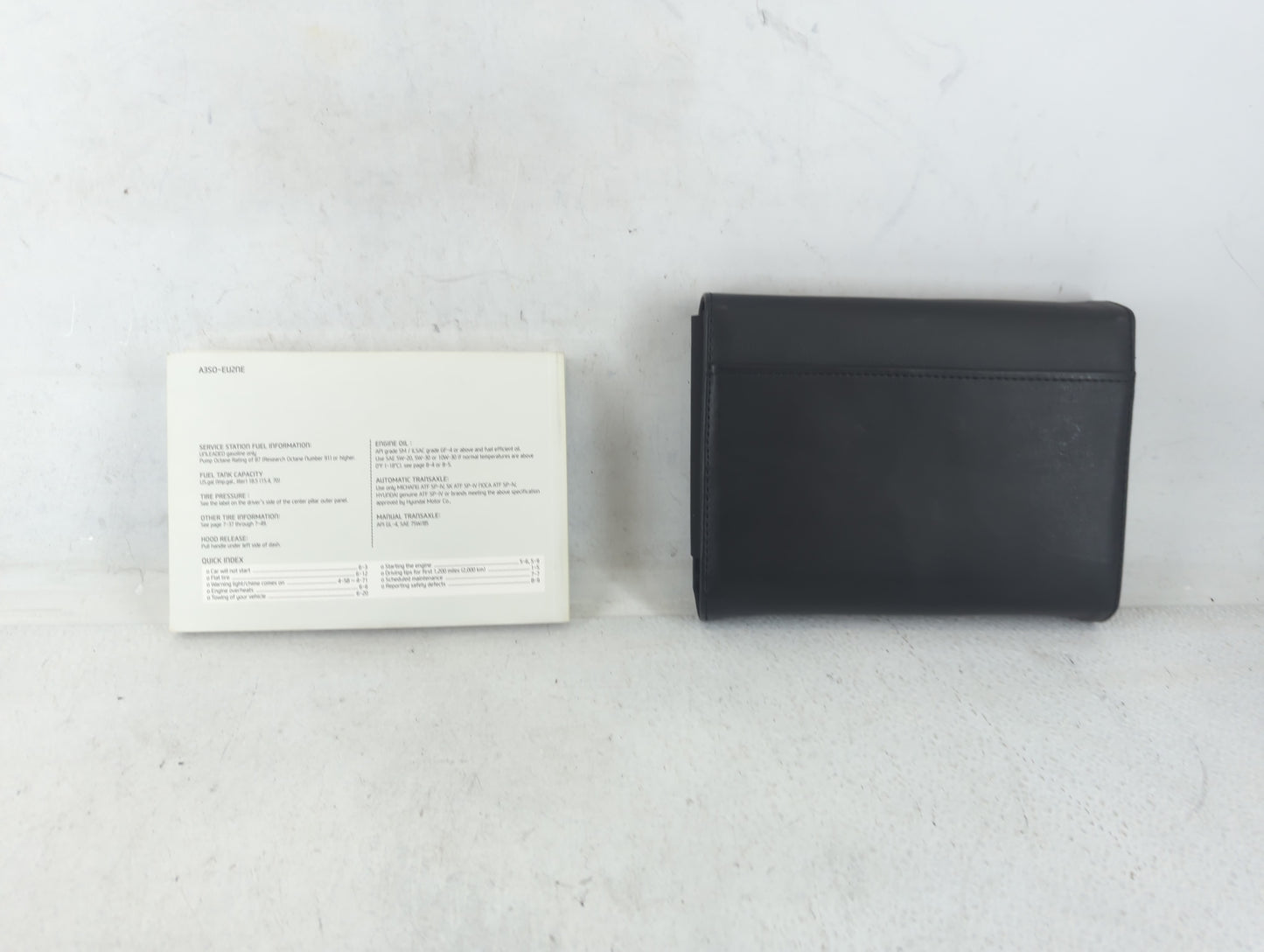 2013 Hyundai Sonata Owners Manual Book Guide P/N:A3S0-EU2NE OEM Used Auto Parts - Oemusedautoparts1.com