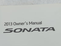 2013 Hyundai Sonata Owners Manual Book Guide P/N:A3S0-EU2NE OEM Used Auto Parts - Oemusedautoparts1.com