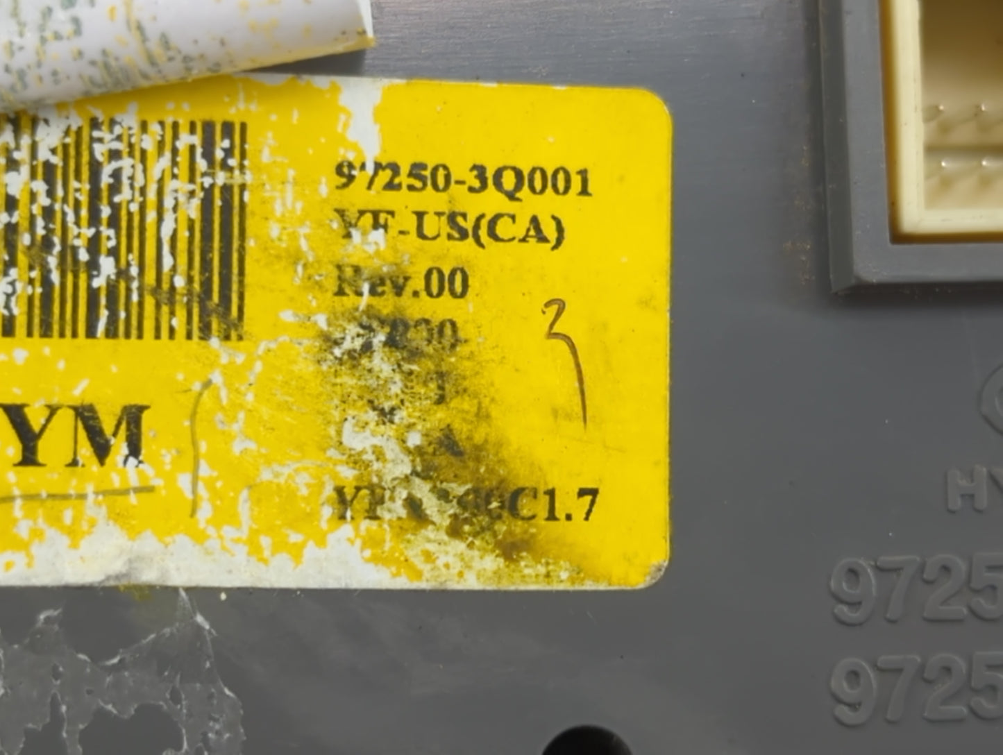 2011-2013 Hyundai Sonata Climate Control Module Temperature AC/Heater Replacement P/N:97250-3Q001 Fits Fits 2011 2012 2013 O