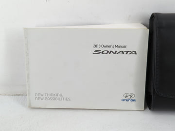 2013 Hyundai Sonata Owners Manual Book Guide P/N:A3S0-EU23A OEM Used Auto Parts
