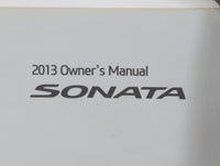 2013 Hyundai Sonata Owners Manual Book Guide P/N:A3S0-EU23A OEM Used Auto Parts - Oemusedautoparts1.com