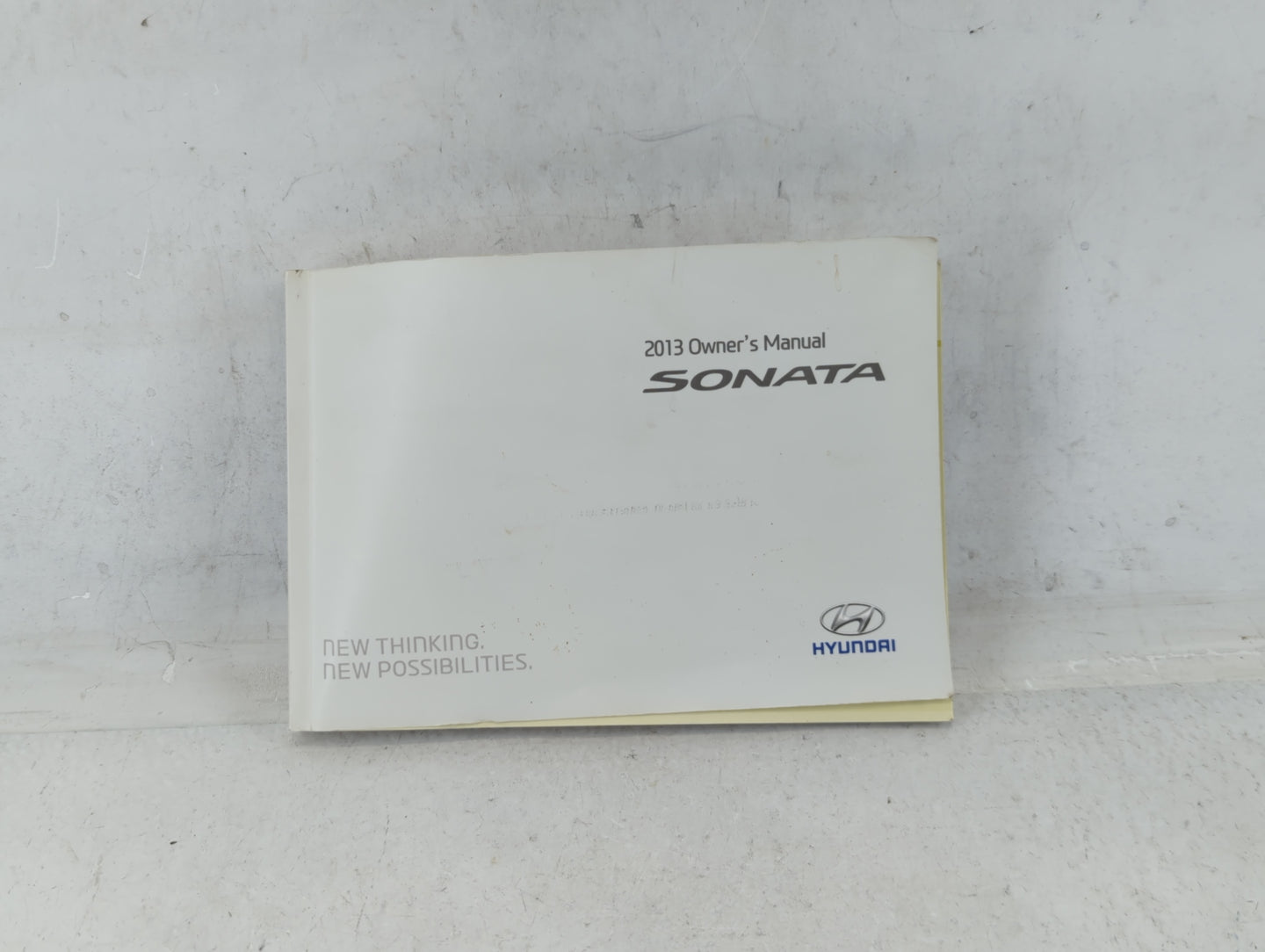 2013 Hyundai Sonata Owners Manual Book Guide OEM Used Auto Parts - Oemusedautoparts1.com