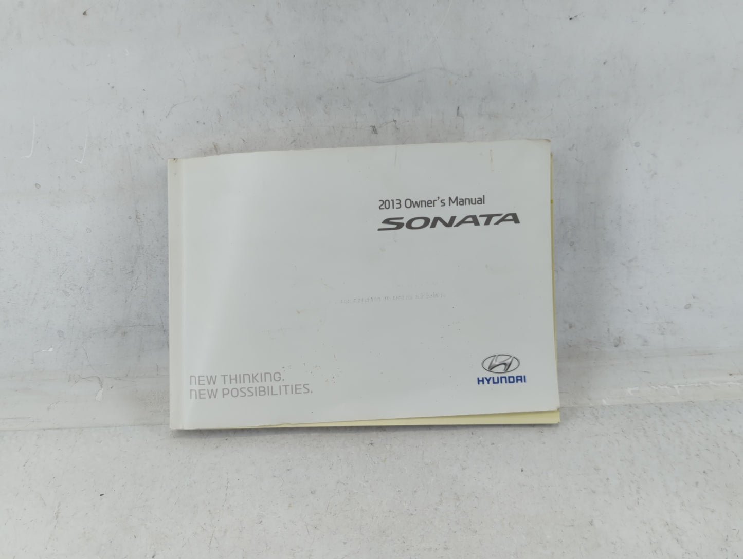 2013 Hyundai Sonata Owners Manual Book Guide OEM Used Auto Parts - Oemusedautoparts1.com