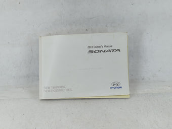 compare product 2013 Hyundai Sonata Owners Manual Book Guide OEM Used Auto Parts