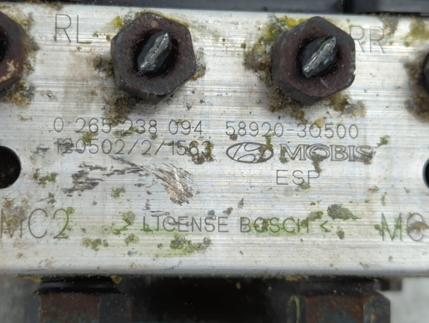 2011-2013 Hyundai Sonata ABS Pump Control Module Replacement P/N:0 265 238 094 58920-30500 Fits Fits 2011 2012 2013 OEM Used