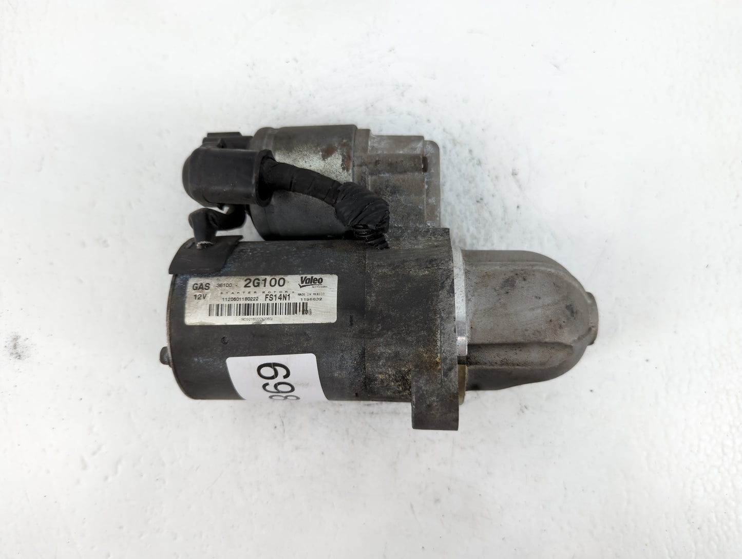 2008-2014 Hyundai Sonata Car Starter Motor Solenoid OEM P/N:36100-2G100 Fits Fits 2008 2009 2010 2011 2012 2013 2014 OEM Use