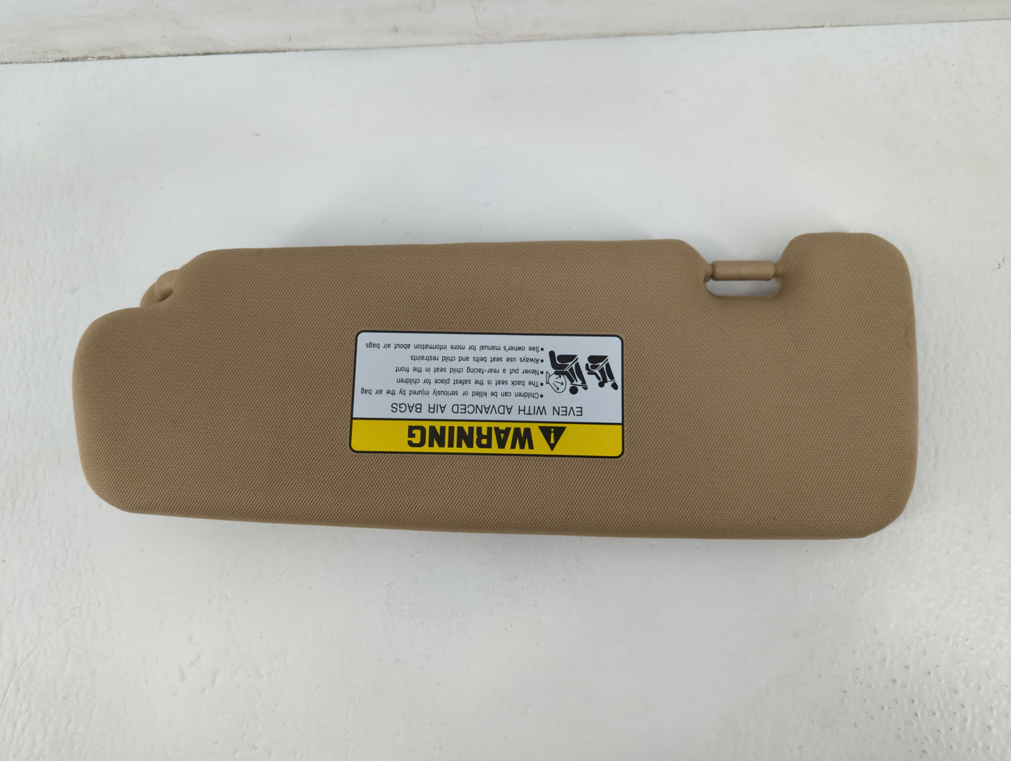 2011-2014 Hyundai Sonata Sun Visor Shade Replacement Passenger Right Mirror Fits Fits 2011 2012 2013 2014 OEM Used Auto Part