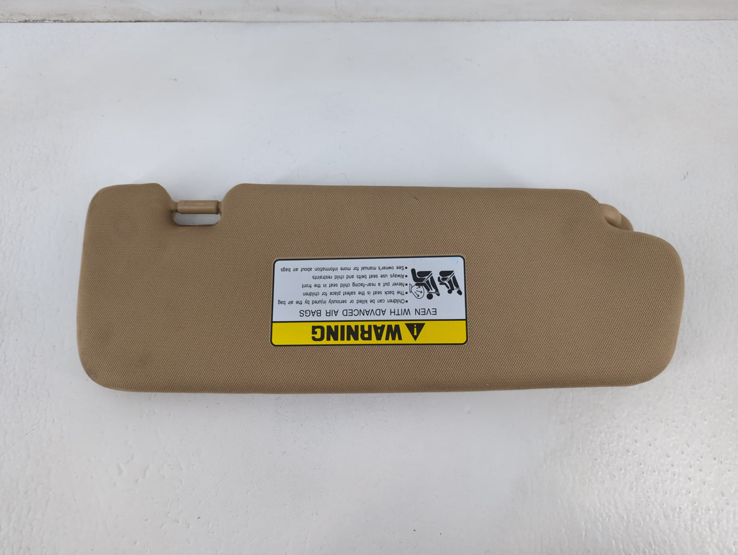 2011-2014 Hyundai Sonata Sun Visor Shade Replacement Driver Left Mirror Fits Fits 2011 2012 2013 2014 OEM Used Auto Parts - 