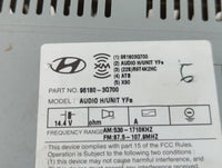 2012-2014 Hyundai Sonata Am Fm Cd Player Radio Receiver - Oemusedautoparts1.com