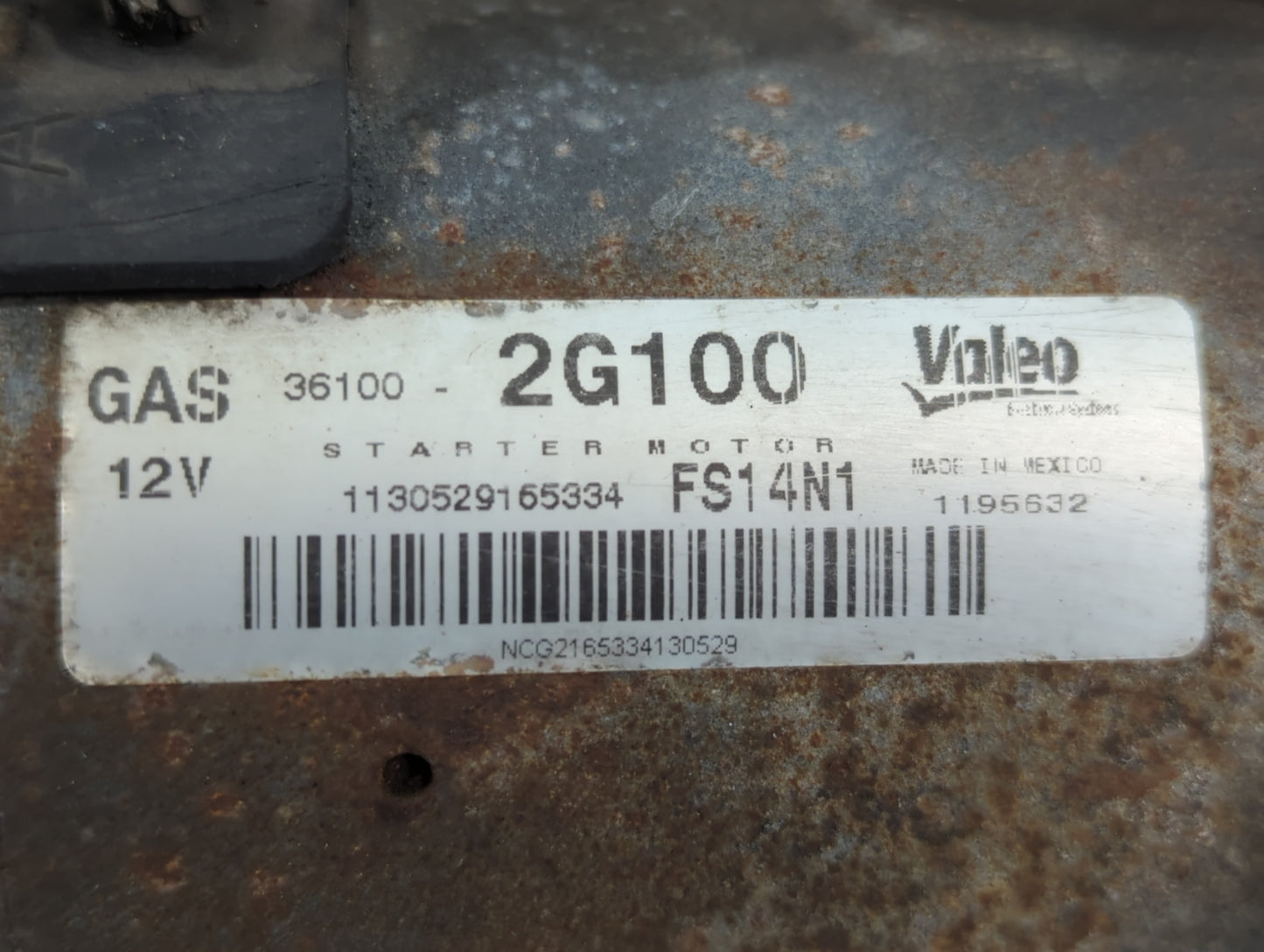 2008-2014 Hyundai Sonata Car Starter Motor Solenoid OEM P/N:36100-2G100 Fits Fits 2008 2009 2010 2011 2012 2013 2014 OEM Use