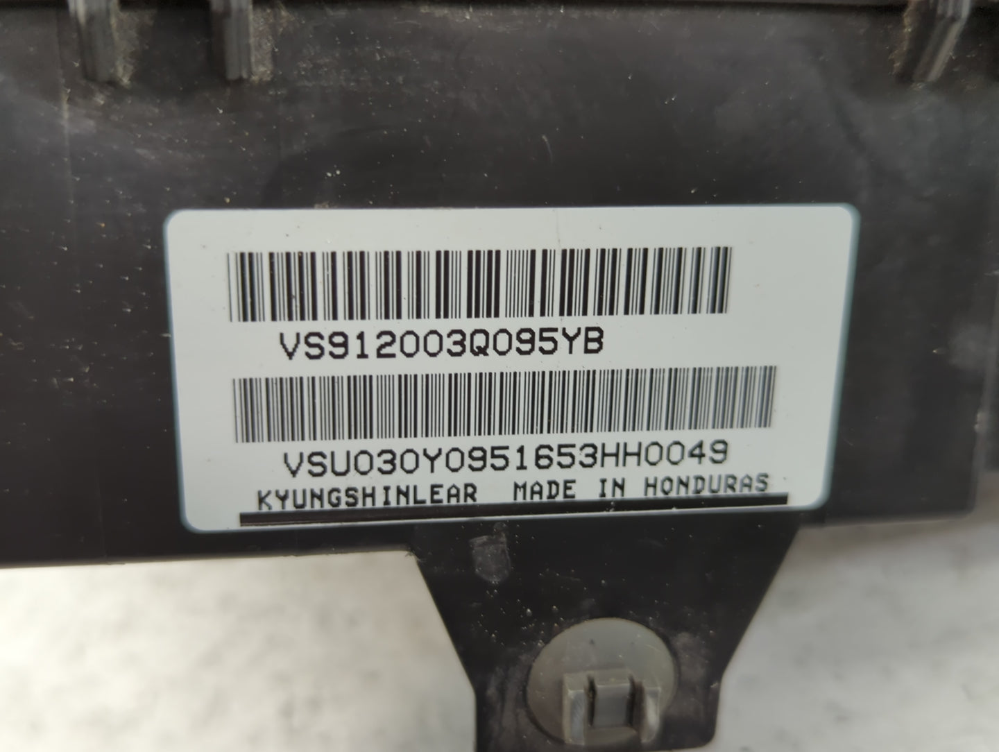 2011-2014 Hyundai Sonata Fusebox Fuse Box Panel Relay Module P/N:VS912003Q095YB Fits Fits 2011 2012 2013 2014 OEM Used Auto 