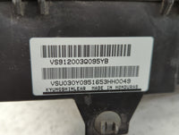 2011-2014 Hyundai Sonata Fusebox Fuse Box Panel Relay Module P/N:VS912003Q095YB Fits Fits 2011 2012 2013 2014 OEM Used Auto 