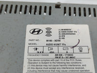2012-2014 Hyundai Sonata Am Fm Cd Player Radio Receiver - Oemusedautoparts1.com