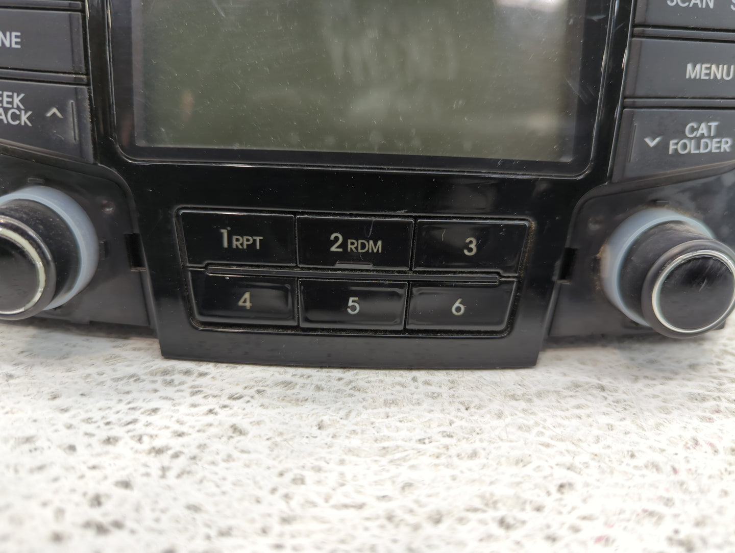 2012-2014 Hyundai Sonata Am Fm Cd Player Radio Receiver - Oemusedautoparts1.com