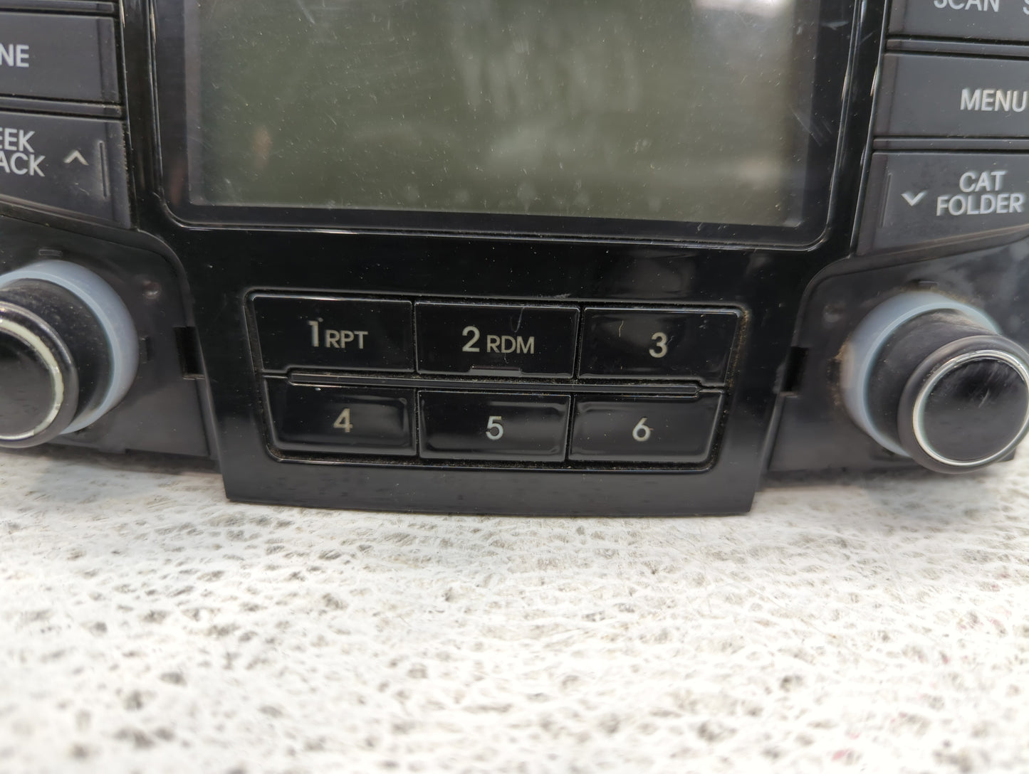 2012-2014 Hyundai Sonata Am Fm Cd Player Radio Receiver - Oemusedautoparts1.com