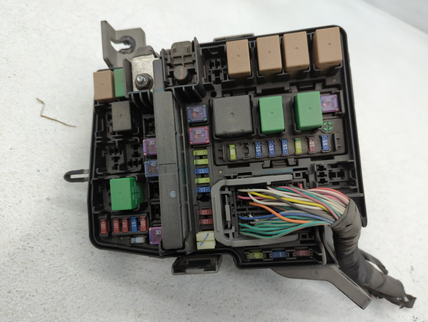 2011-2014 Hyundai Sonata Fusebox Fuse Box Panel Relay Module P/N:VS912003Q103M0 Fits Fits 2011 2012 2013 2014 OEM Used Auto 