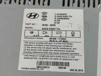 2012-2014 Hyundai Sonata Am Fm Cd Player Radio Receiver - Oemusedautoparts1.com