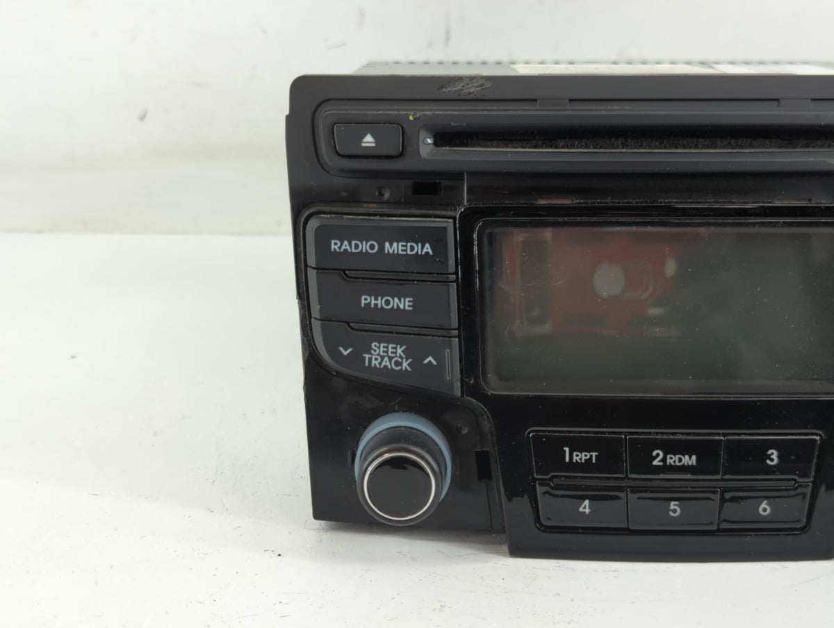 2012-2014 Hyundai Sonata Am Fm Cd Player Radio Receiver 719829 - Oemusedautoparts1.com