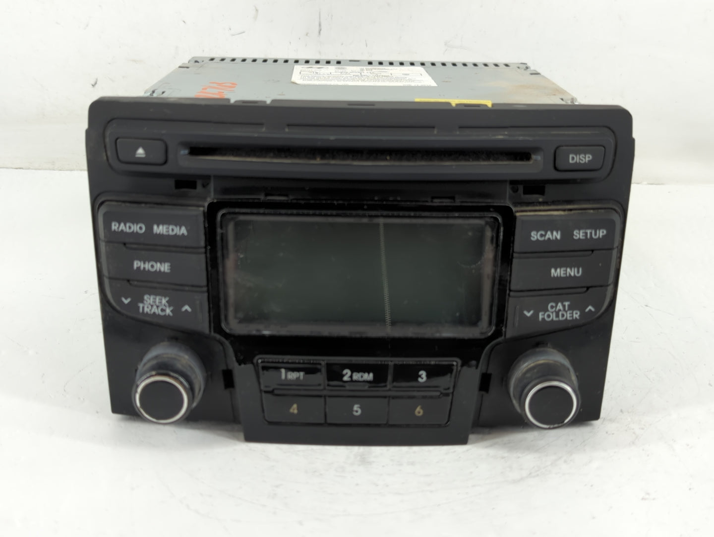 2012-2014 Hyundai Sonata Am Fm Cd Player Radio Receiver - Oemusedautoparts1.com