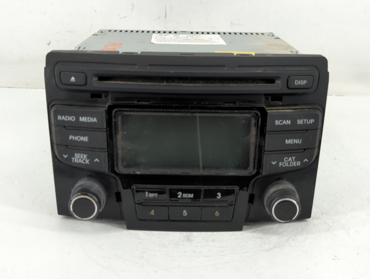 2012-2014 Hyundai Sonata Am Fm Cd Player Radio Receiver 720217 - Oemusedautoparts1.com