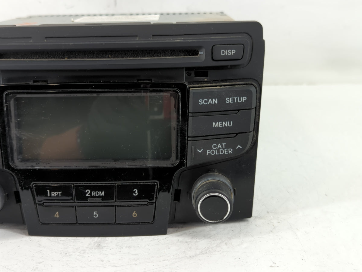 2012-2014 Hyundai Sonata Am Fm Cd Player Radio Receiver 720217 - Oemusedautoparts1.com