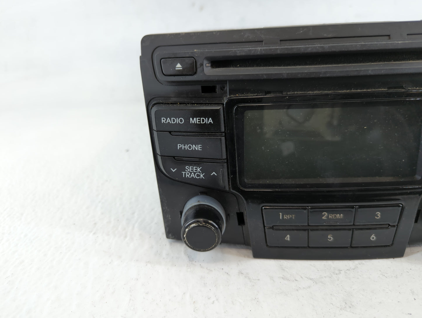 2012-2014 Hyundai Sonata Radio AM FM Cd Player Receiver Replacement P/N:96180-3Q700 Fits Fits 2012 2013 2014 OEM Used Auto P