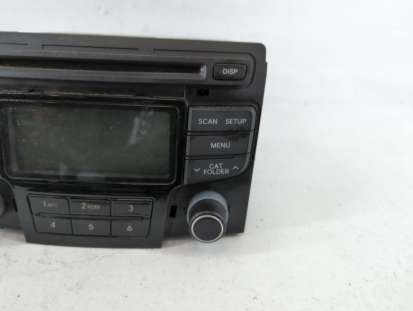 2012-2014 Hyundai Sonata Radio AM FM Cd Player Receiver Replacement P/N:96180-3Q700 Fits Fits 2012 2013 2014 OEM Used Auto P