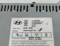 2012-2014 Hyundai Sonata Radio AM FM Cd Player Receiver Replacement P/N:96180-3Q700 Fits Fits 2012 2013 2014 OEM Used Auto P
