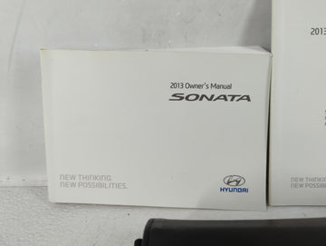 2013 Hyundai Sonata Owners Manual Book Guide P/N:A3S0-EU31E OEM Used Auto Parts
